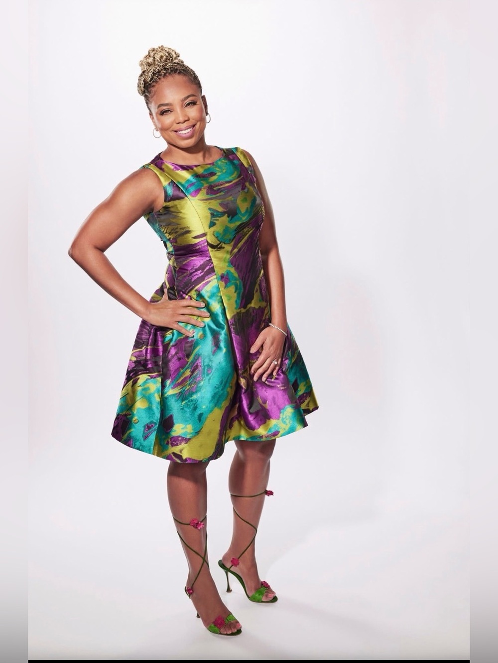 Jemele Hill LIFE SIZE Cardboard Cutout with FREE Shipping!